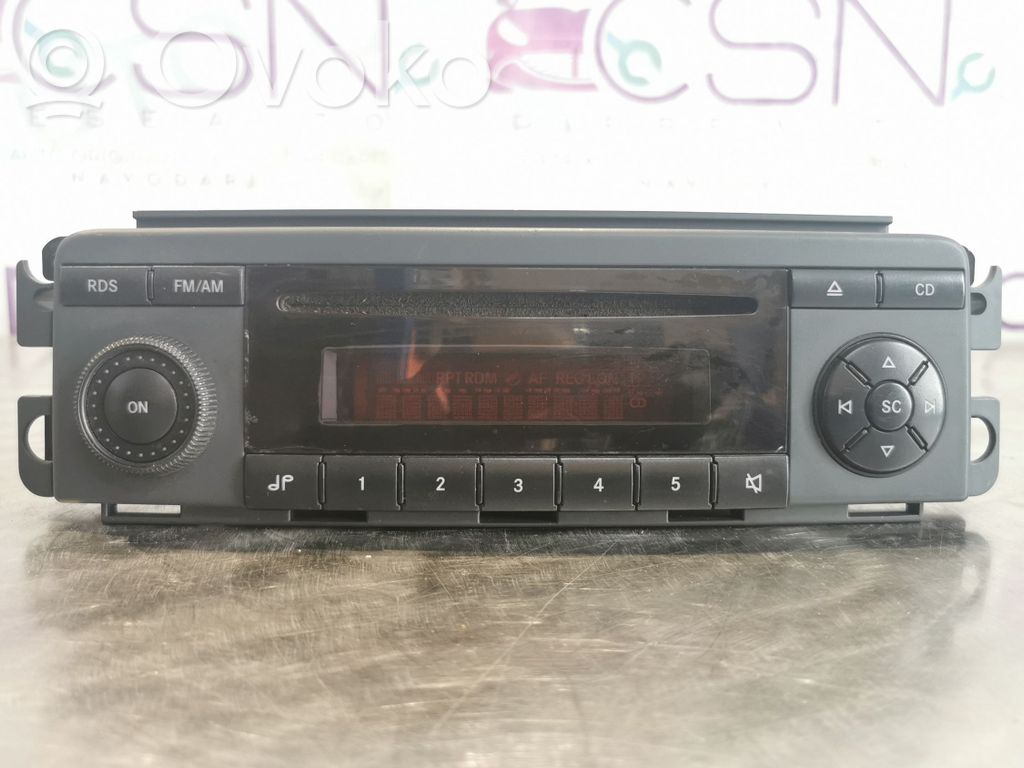 Smart ForFour I Unitate principală radio/CD/DVD/GPS 