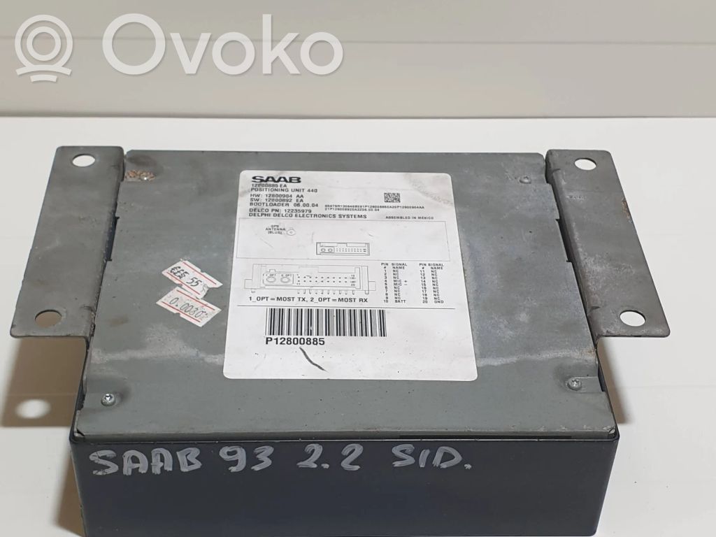 Saab 9-3 Ver2 GPS navigation control unit/module 