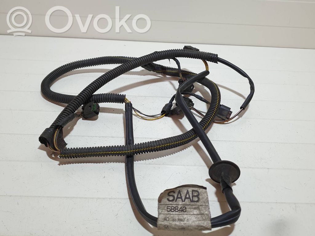Saab 9-3 Ver2 Parking sensor (PDC) wiring loom 