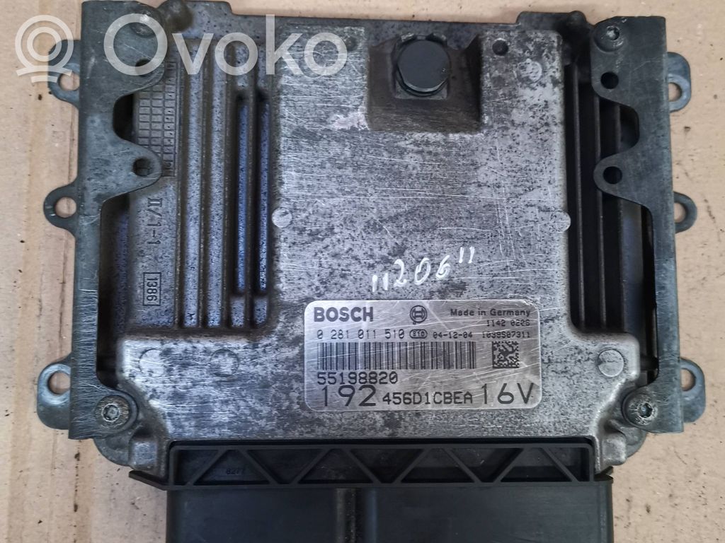 Fiat Stilo Engine control unit/module 