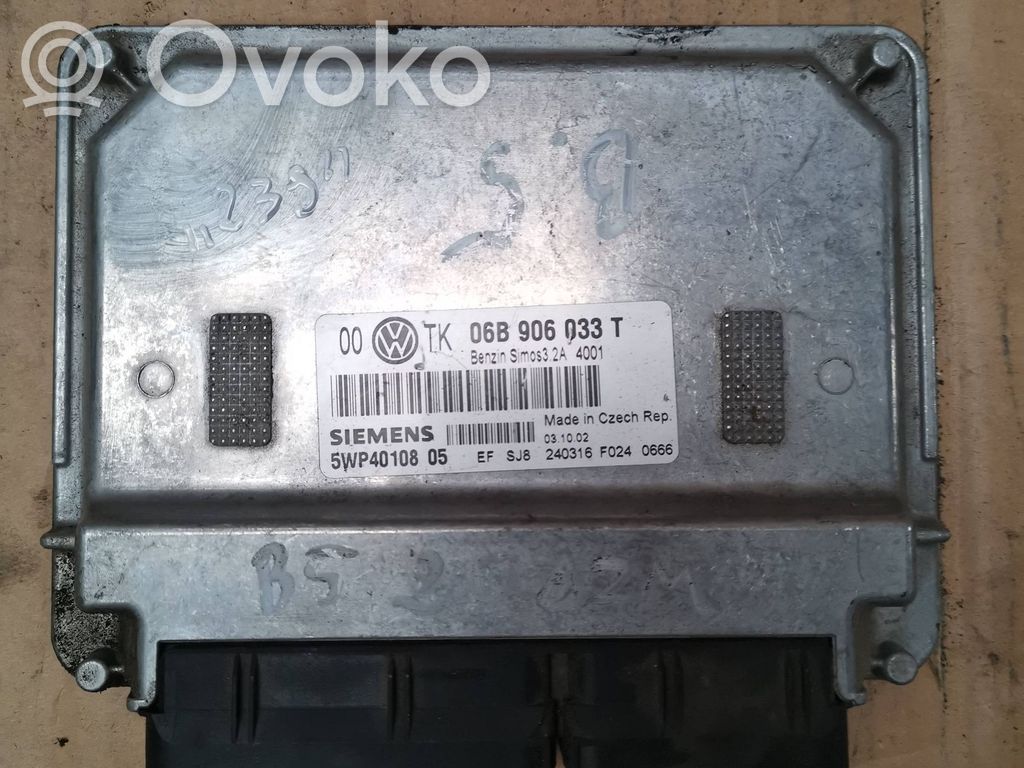 Volkswagen PASSAT B5.5 Engine control unit/module 
