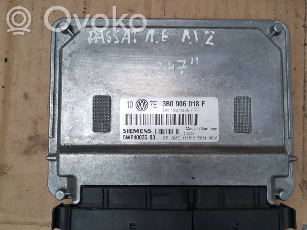 Volkswagen PASSAT B5.5 Engine control unit/module 