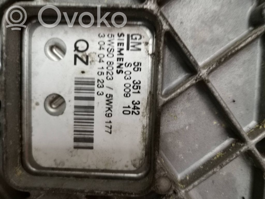 Opel Signum Engine control unit/module 