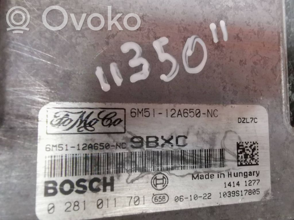 Ford Focus Engine control unit/module 