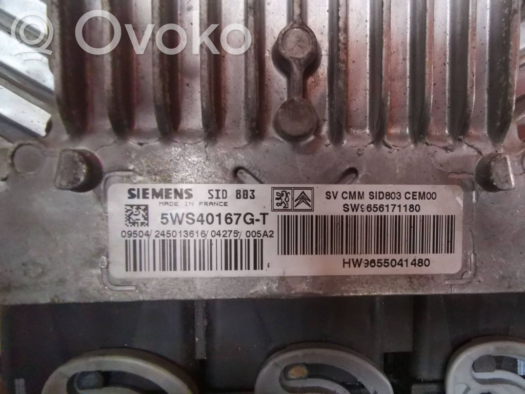 Peugeot 407 Engine control unit/module 