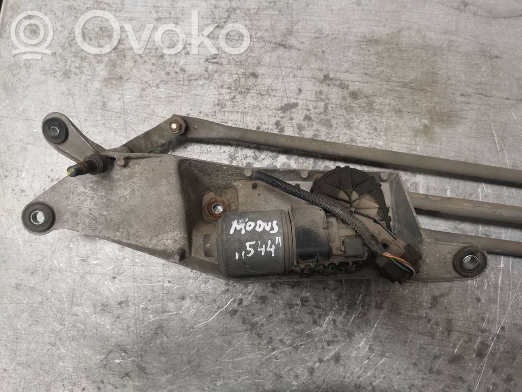 Front wiper linkage