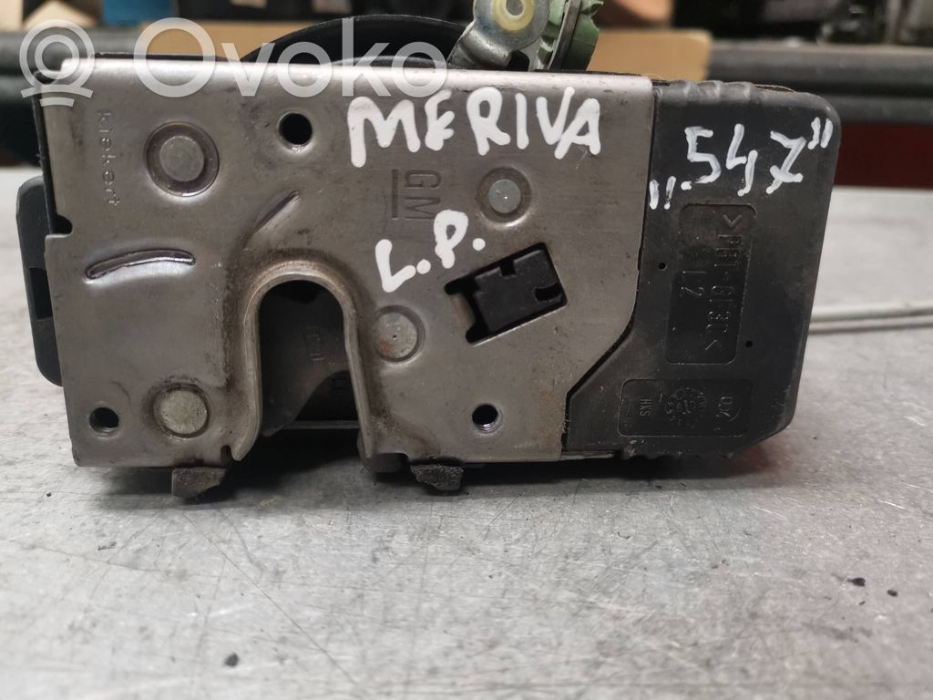 Opel Meriva A Front door lock 