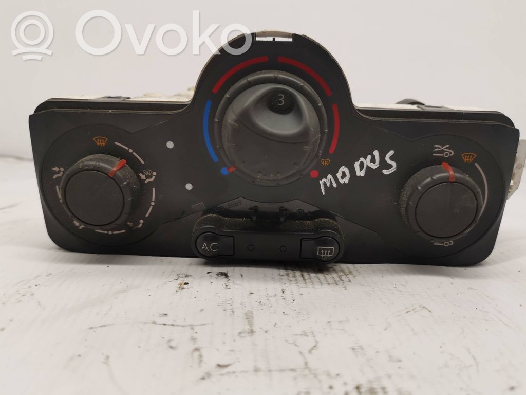 Renault Modus Climate control unit 