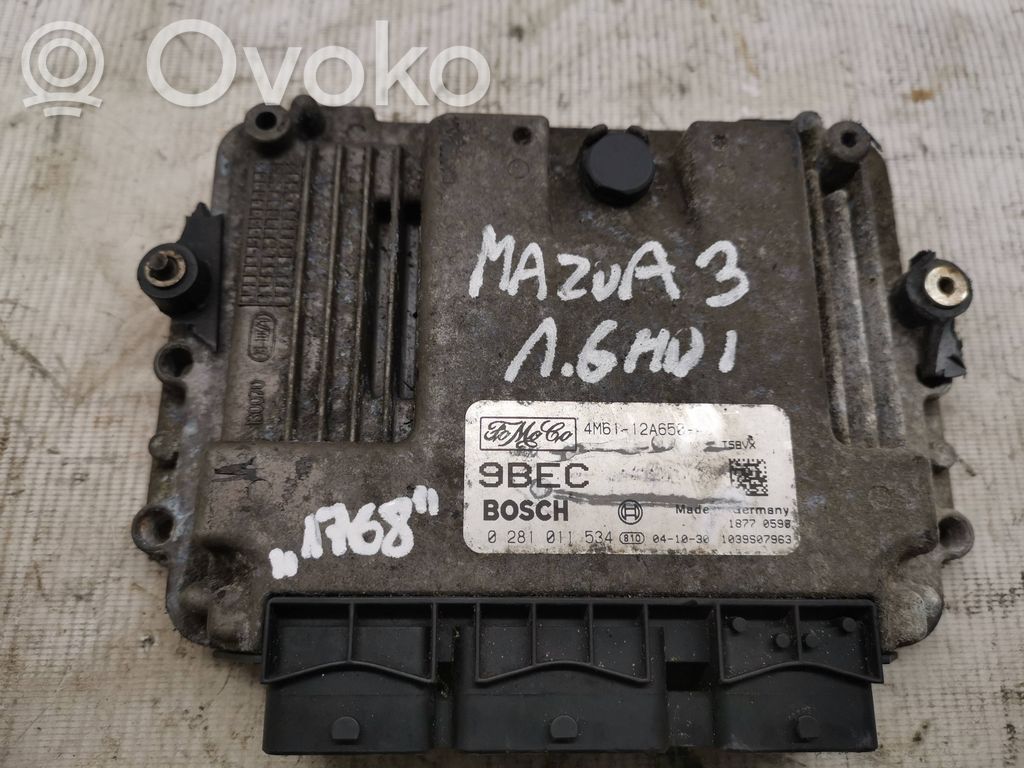 Mazda 3 I Engine control unit/module 