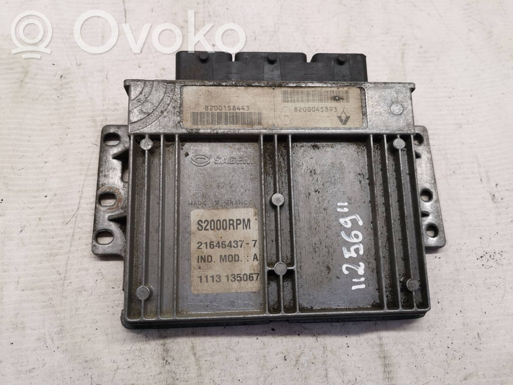 Renault Laguna II Engine control unit/module 