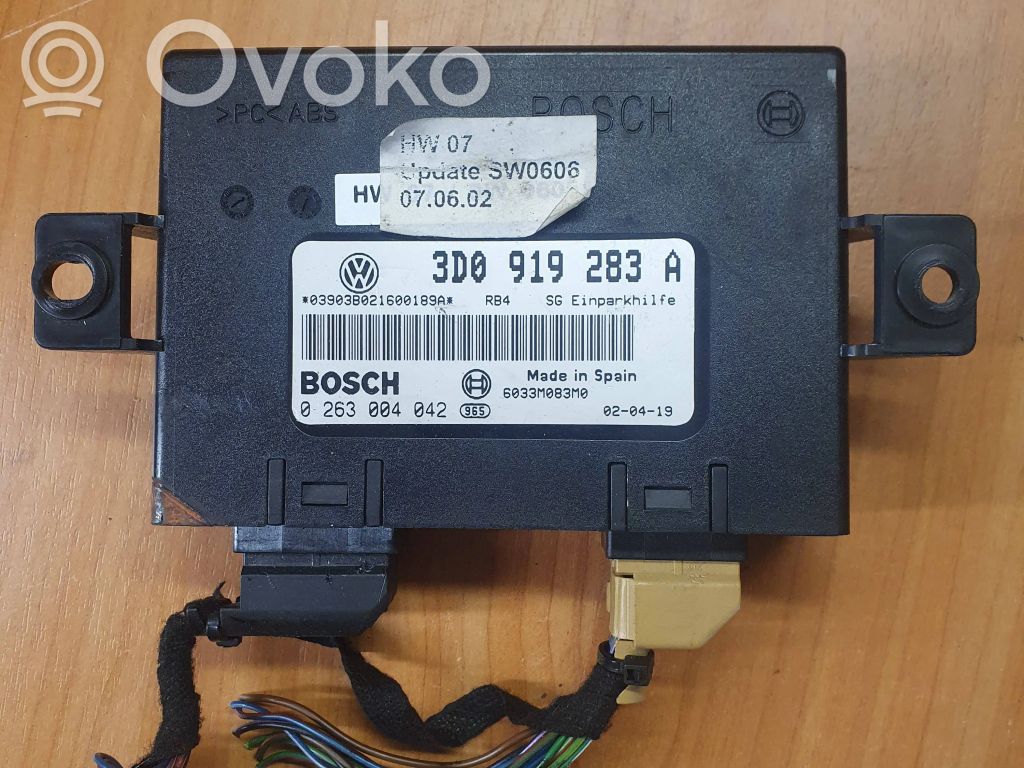 Volkswagen Phaeton Parking PDC control unit/module 