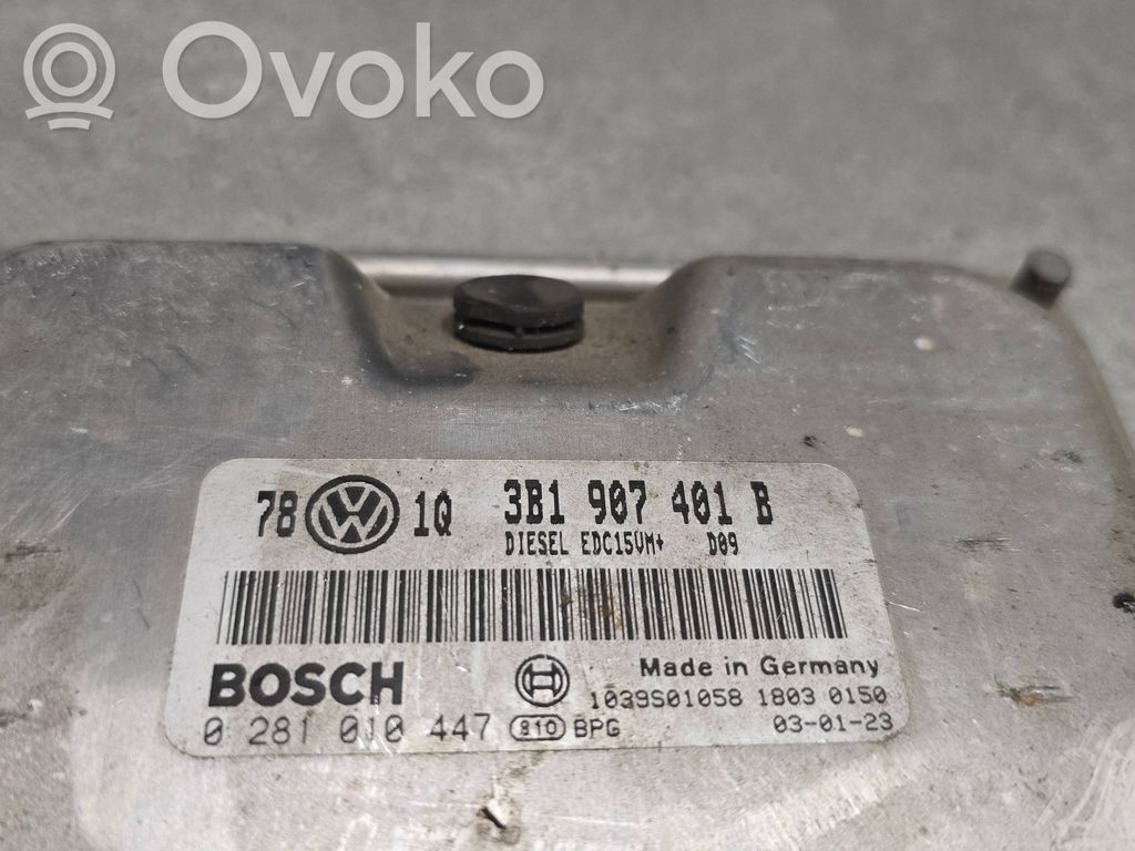 Volkswagen PASSAT B5.5 Engine control unit/module 