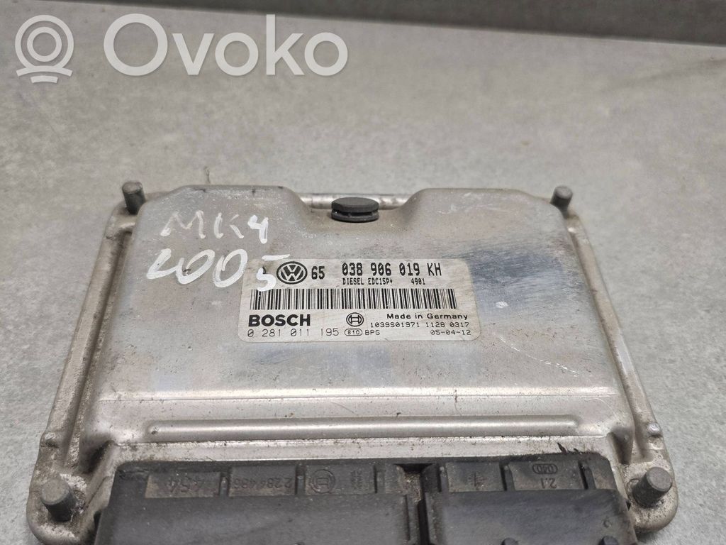 Volkswagen Golf IV Engine control unit/module 