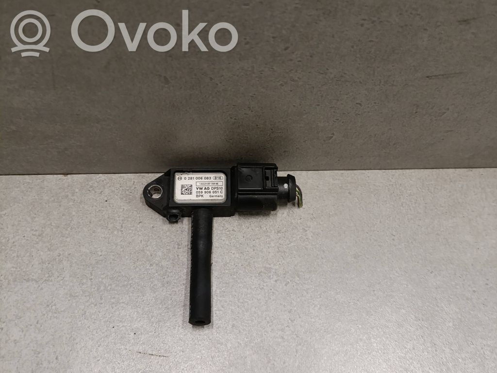 Volkswagen PASSAT B8 Exhaust gas pressure sensor 