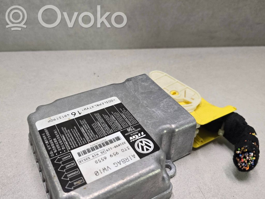 Skoda Superb B6 (3T) Airbag control unit/module 