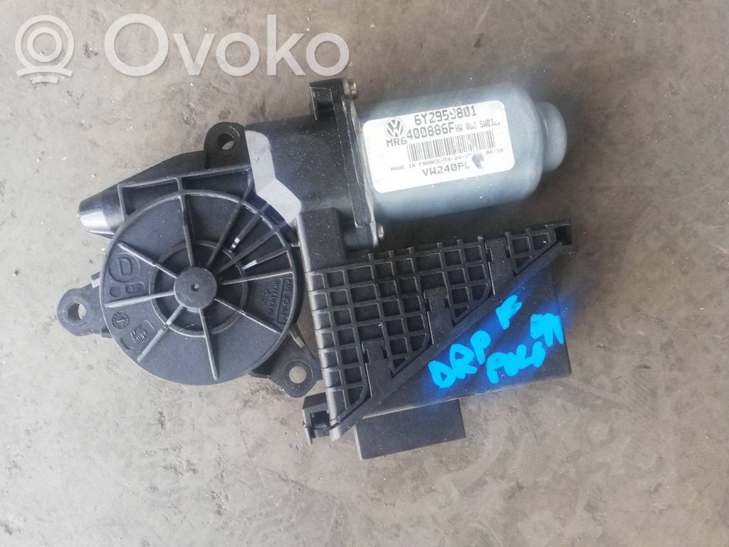 Silnik regulatora szyby drzwi przednich   6Y2959801,VW240PD,400886F