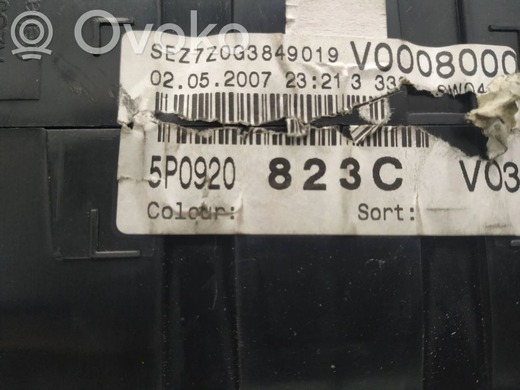 Seat Altea XL Speedometer (instrument cluster) 