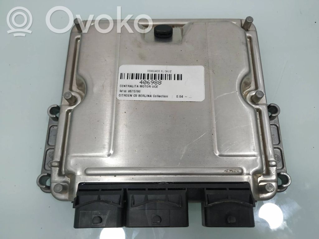 Unidad de control/módulo del motor   9657157080,0281011780