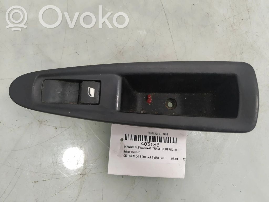 Citroen C4 I Electric window control switch 