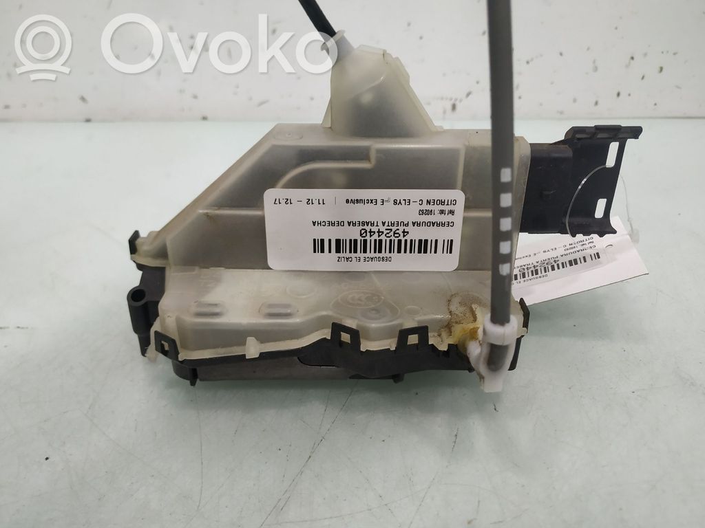 Citroen C-Elysée Galinių durų spyna 