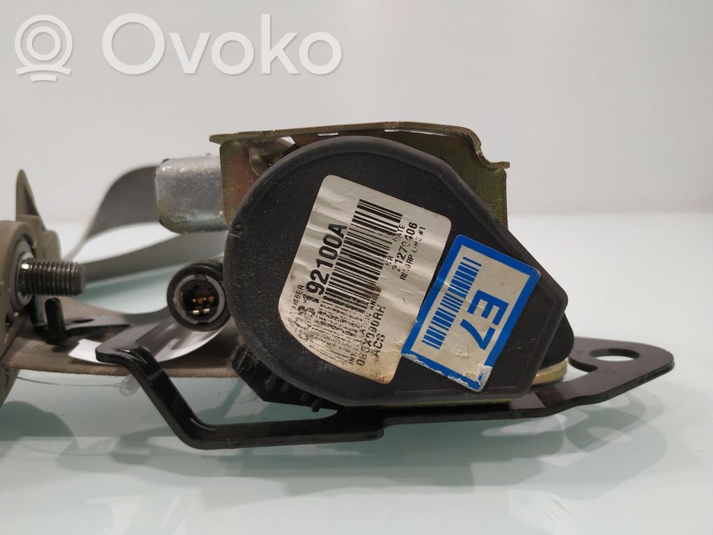 Hyundai Sonata Front seatbelt 