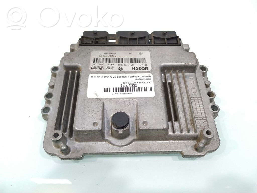 Renault Megane II Engine control unit/module 