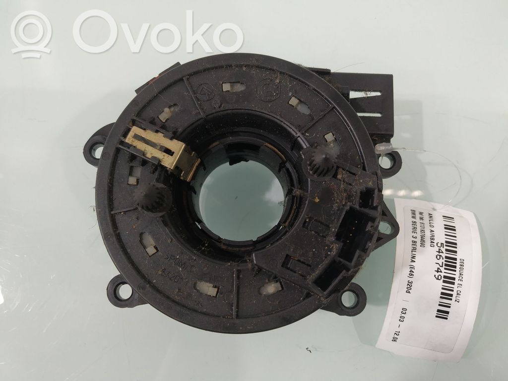 BMW 3 E46 Taśma / Pierścień ślizgowy Airbag / SRS 