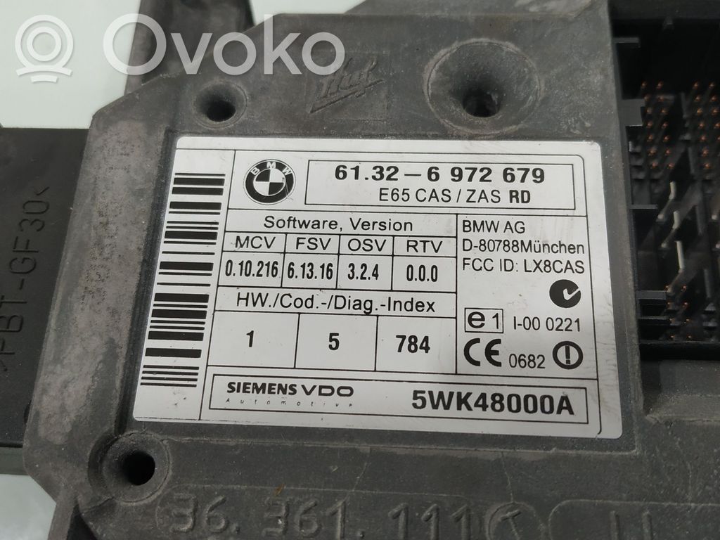 BMW 7 E65 E66 Ignition lock 