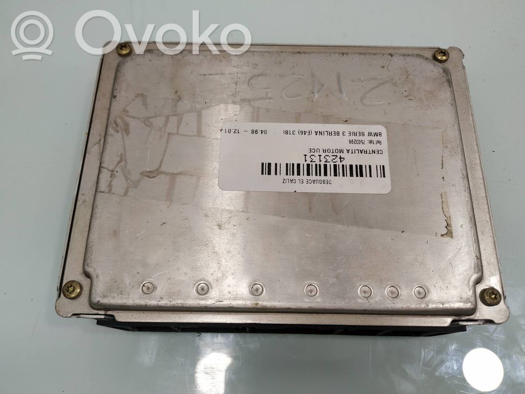 BMW 3 E46 Dzinēja vadības bloks 