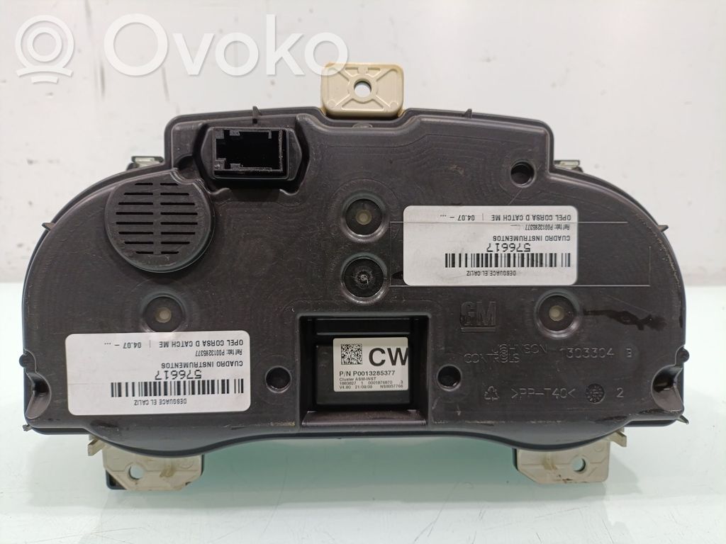 Opel Corsa D Speedometer (instrument cluster) 