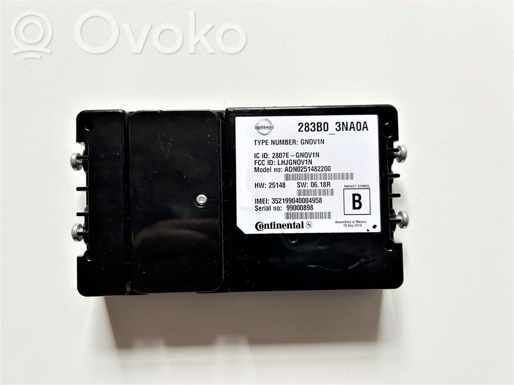 Unidad de control/módulo de bluetooth   283B03NA0A,283B03NA0D