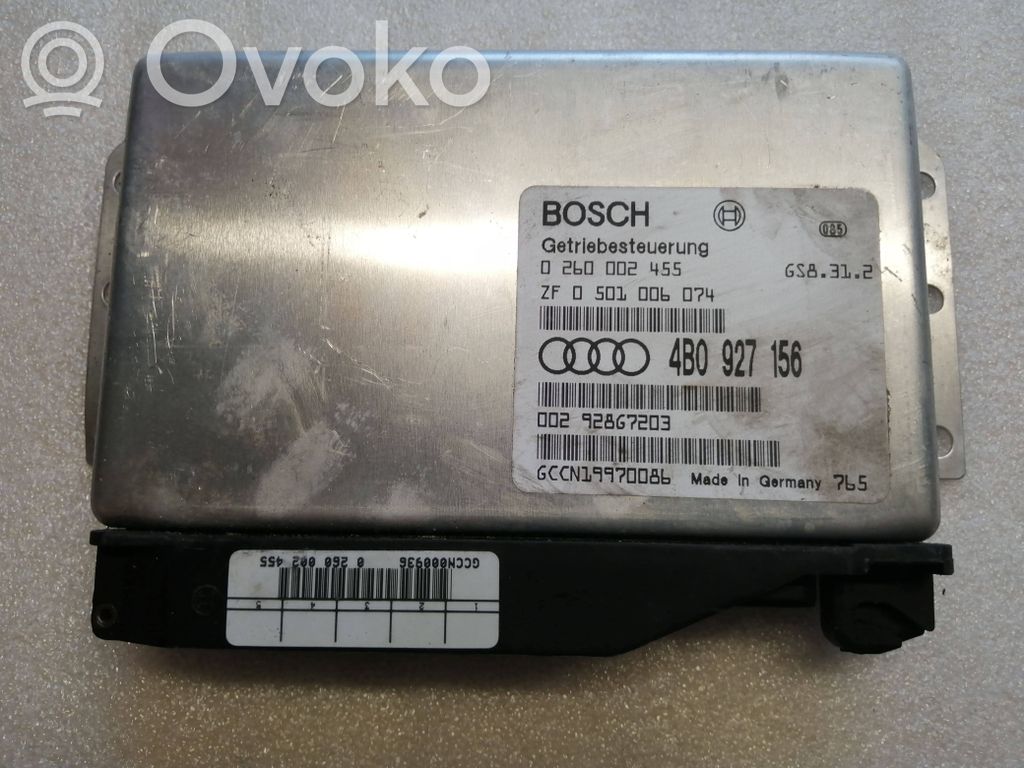 Audi A6 S6 C5 4B Gearbox control unit/module 