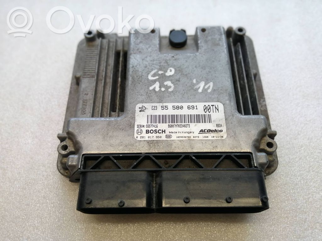 Opel Corsa D Engine control unit/module 