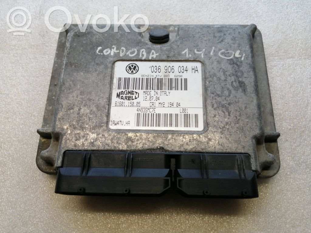 Seat Cordoba (6L) Engine control unit/module 