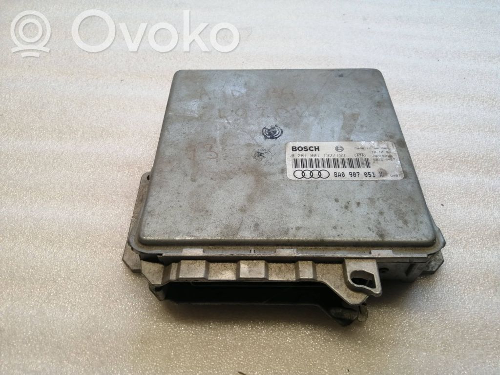 Engine control unit/module   8A0907051X,28RT8912,0281001132