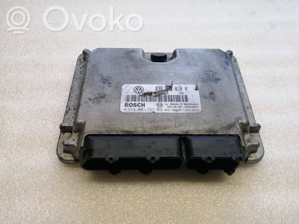 Engine control unit/module   038906018N,28SA3667,0281001727