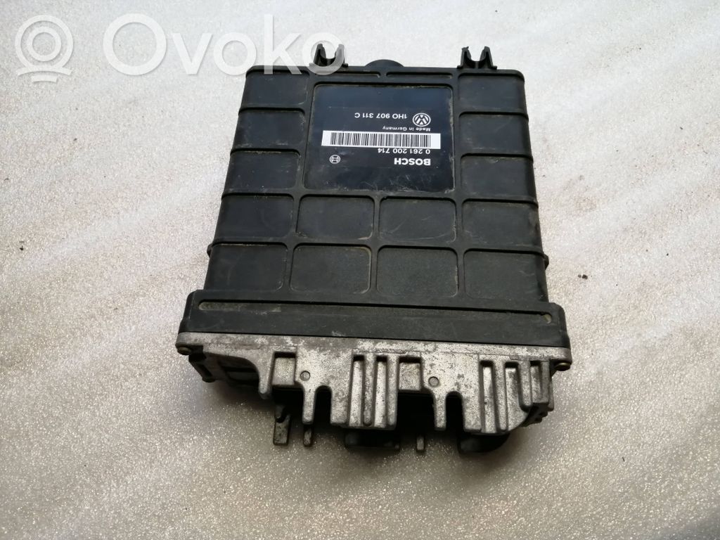 Engine control unit/module   1H0907311C,0261200714