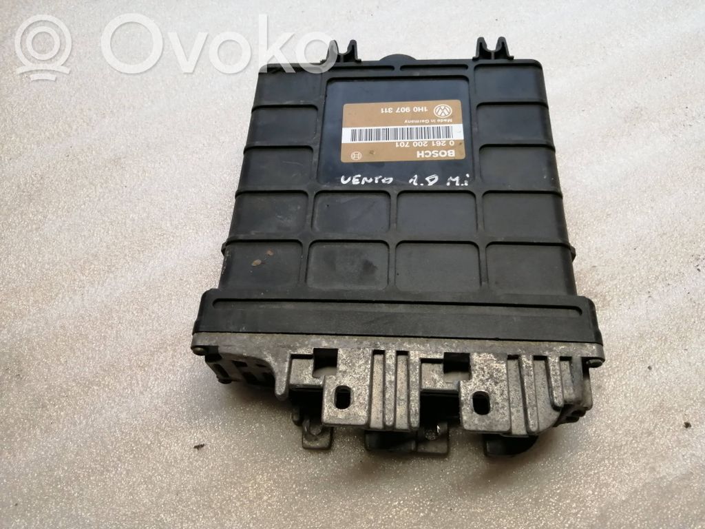 Engine control unit/module   1H0907311,0261200701