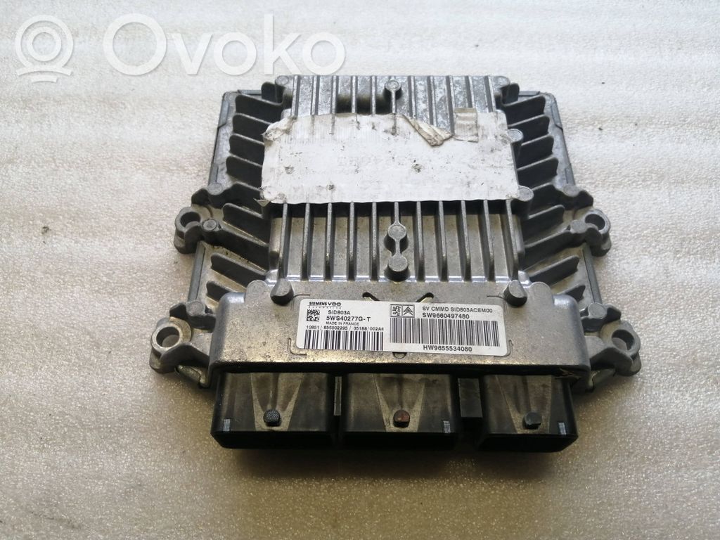 Peugeot 307 Engine control unit/module 