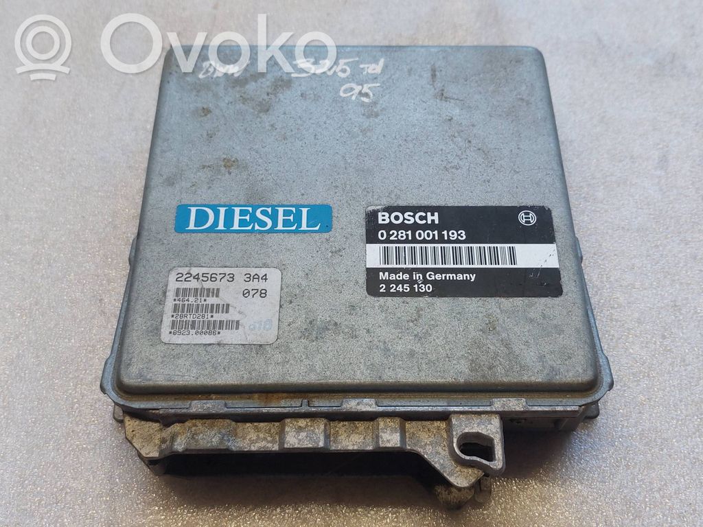 BMW 3 E36 Engine control unit/module 