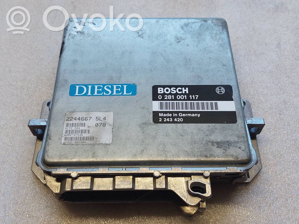 BMW 5 E34 Engine control unit/module 