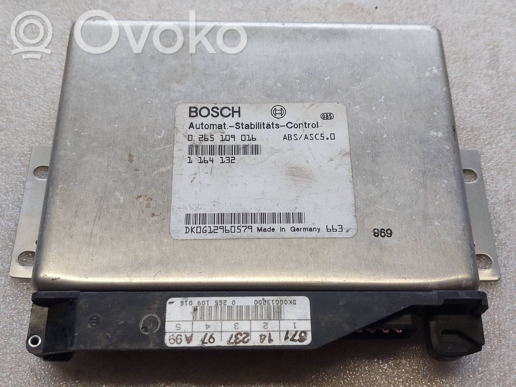 ABS control unit/module   0265109016,1164132