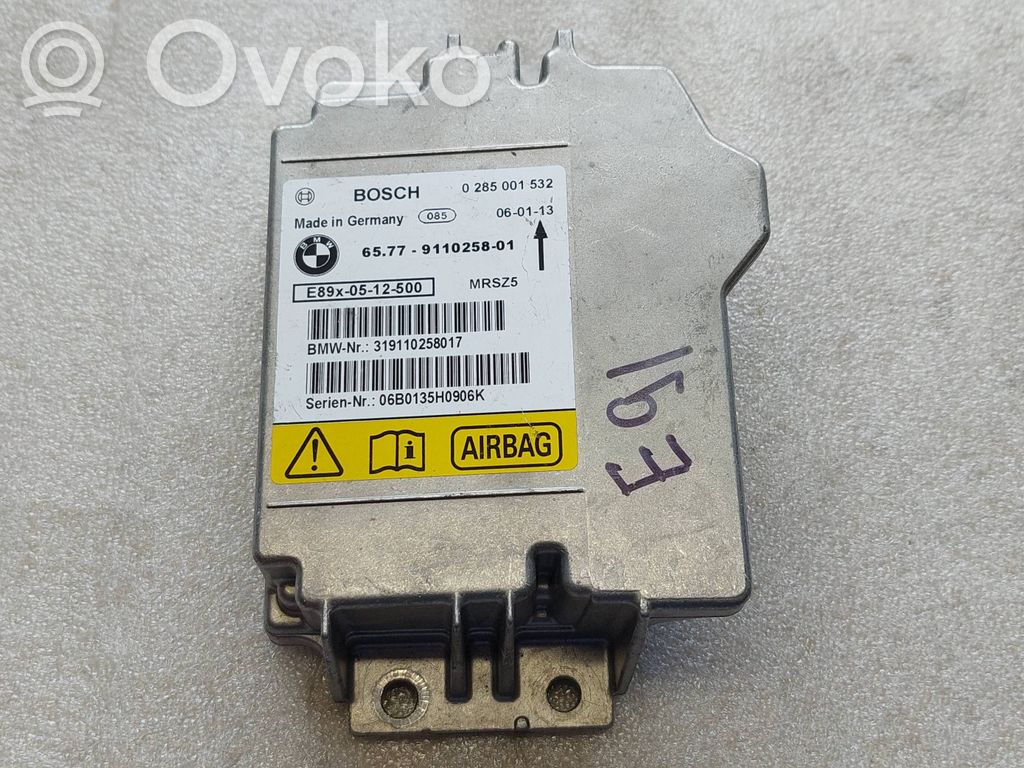 Airbag control unit/module   65779110258