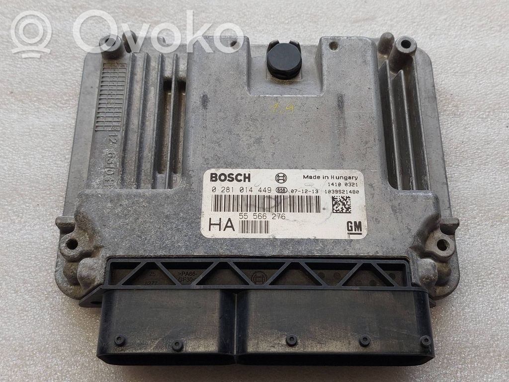 Engine control unit/module   0281014449,55566276