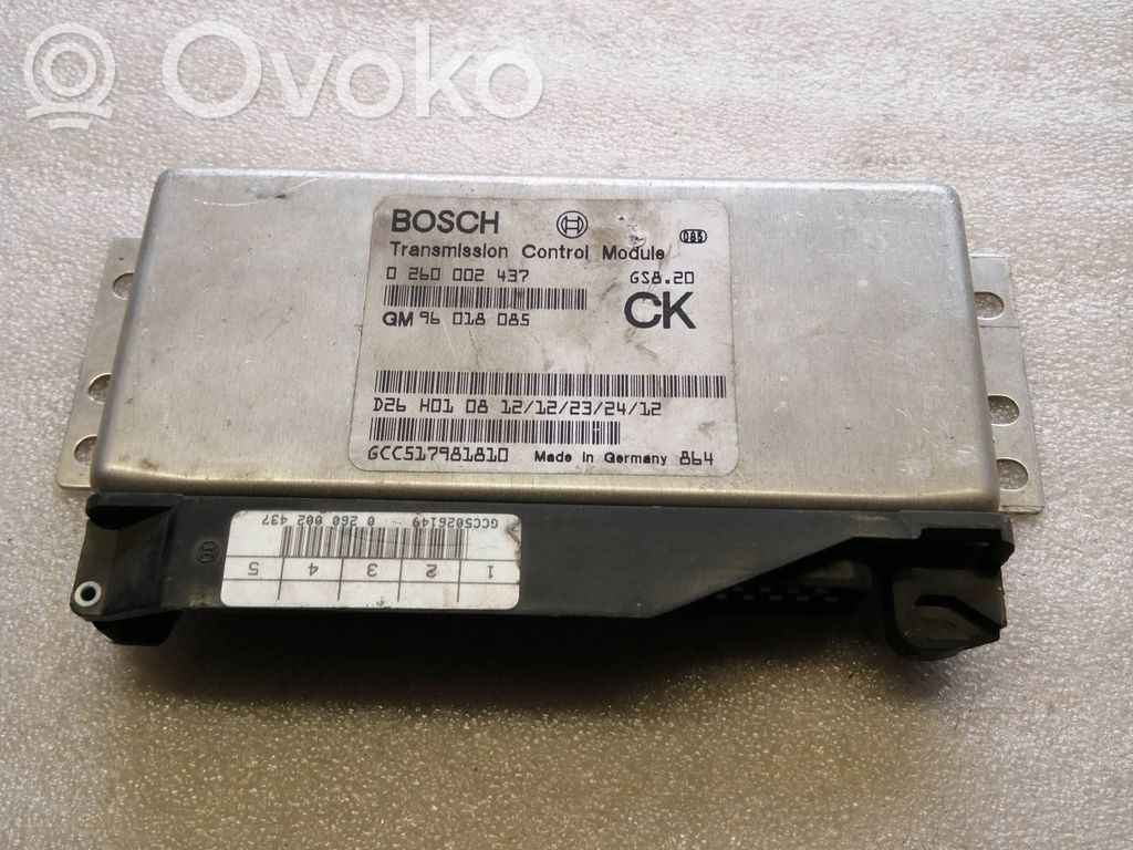 Opel Omega B2 Transmission gearbox valve body 