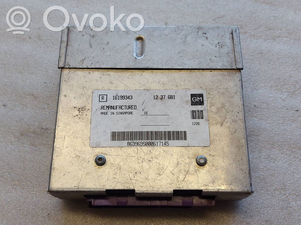 Opel Kadett E Engine control unit/module 