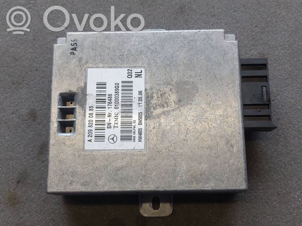 Mercedes-Benz CLS C219 Other control units/modules 