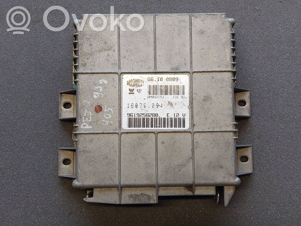Engine control unit/module   9619258280,16076094
