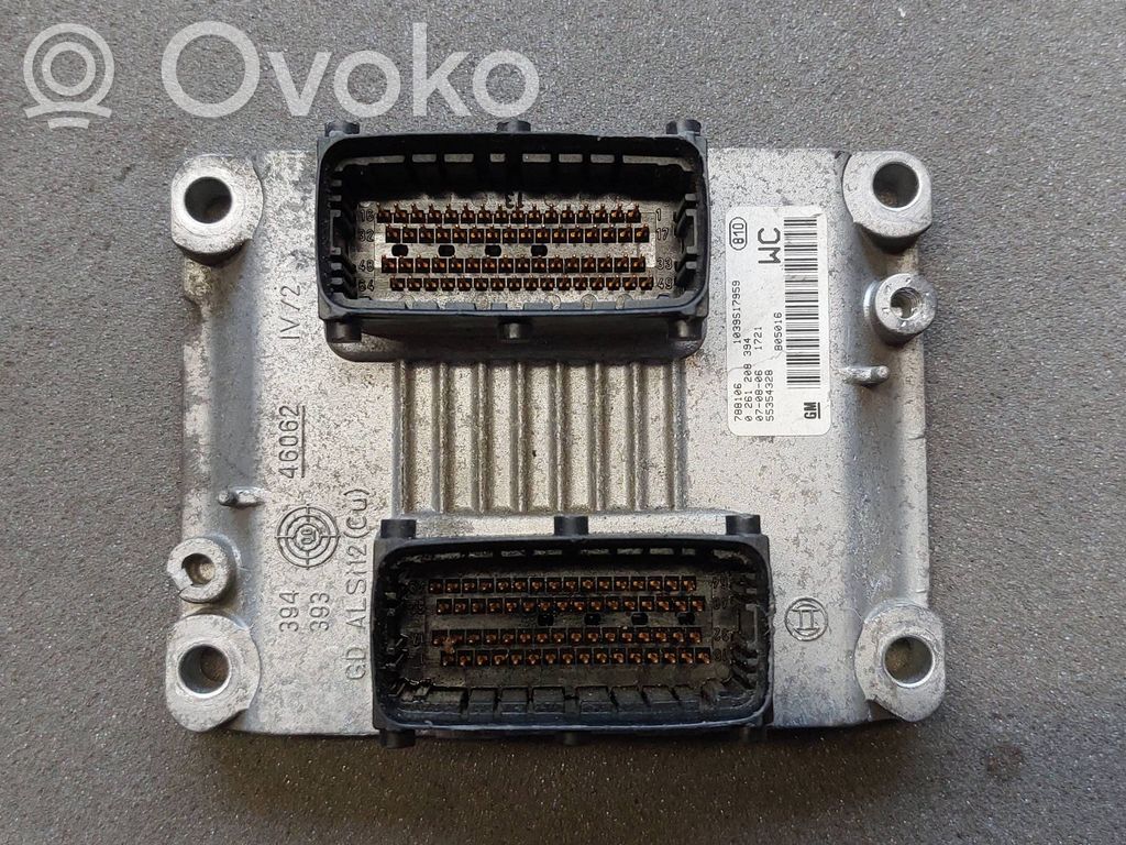 Opel Astra H Engine control unit/module 