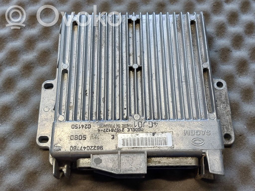 Peugeot 405 Engine control unit/module 